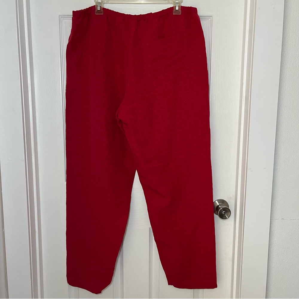 Chico's Design Silk-Linen Blend Wide Leg Pants NWT - Picture 2 of 6